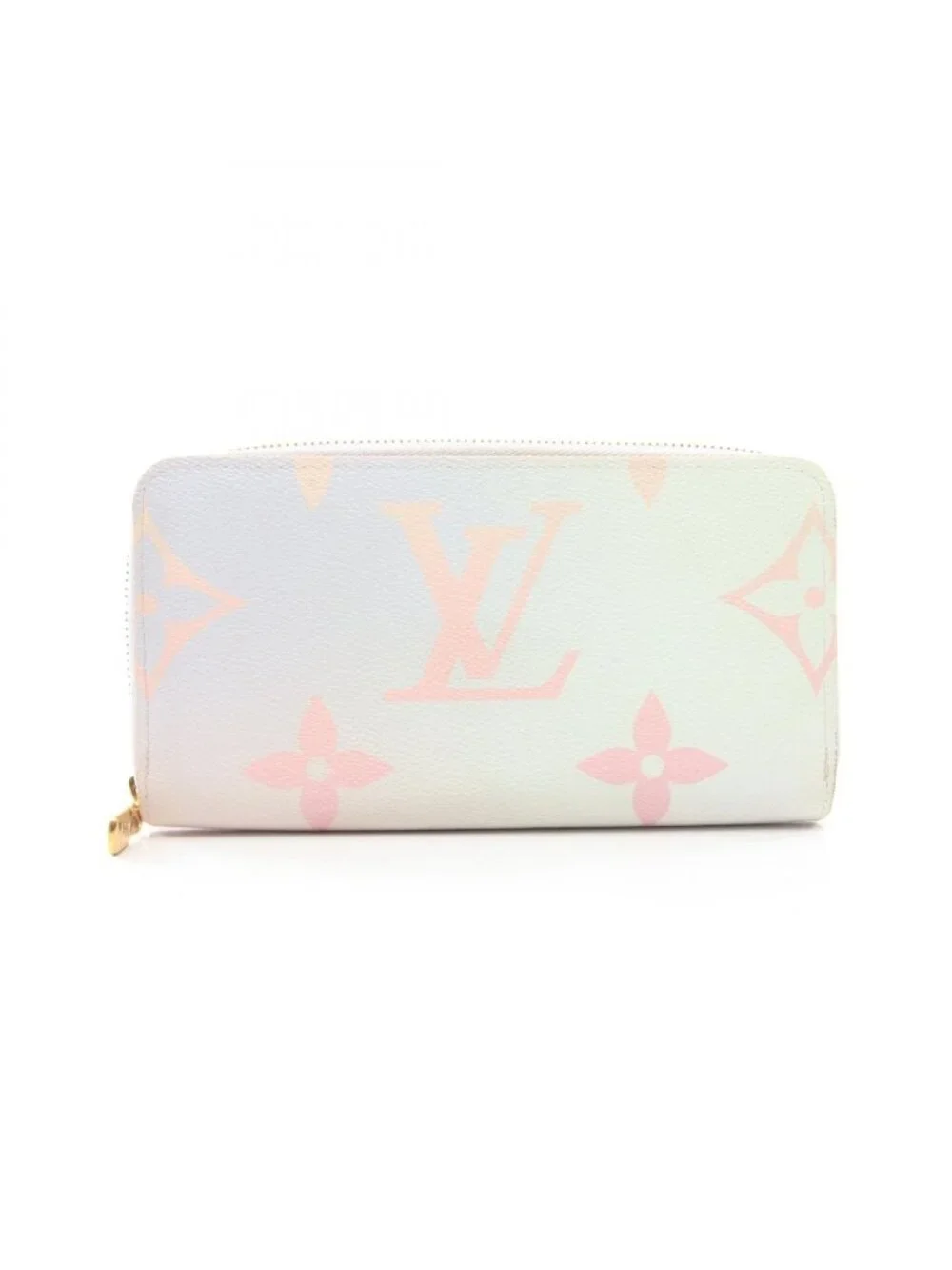 Louis Vuitton Round Wallet Zippy Monogram Spring in the City Sunrise Pastel